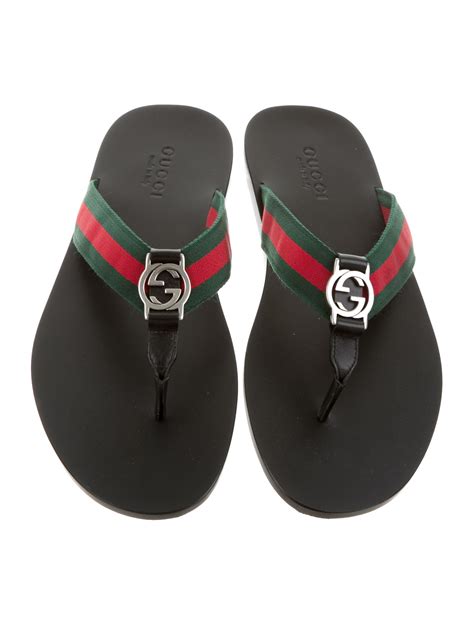 Gucci flip flops video